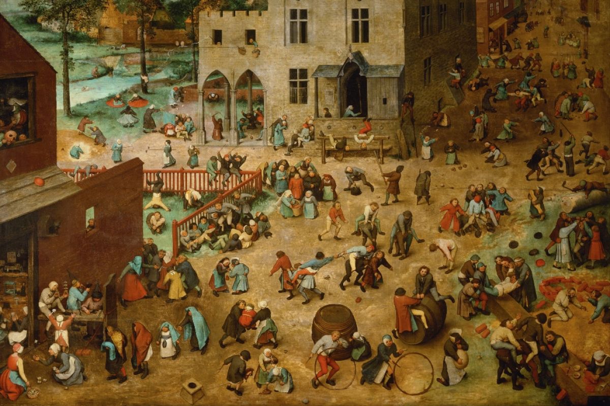 Pieter Bruegel the Elder’s “Children’s Games,” 1560. 
