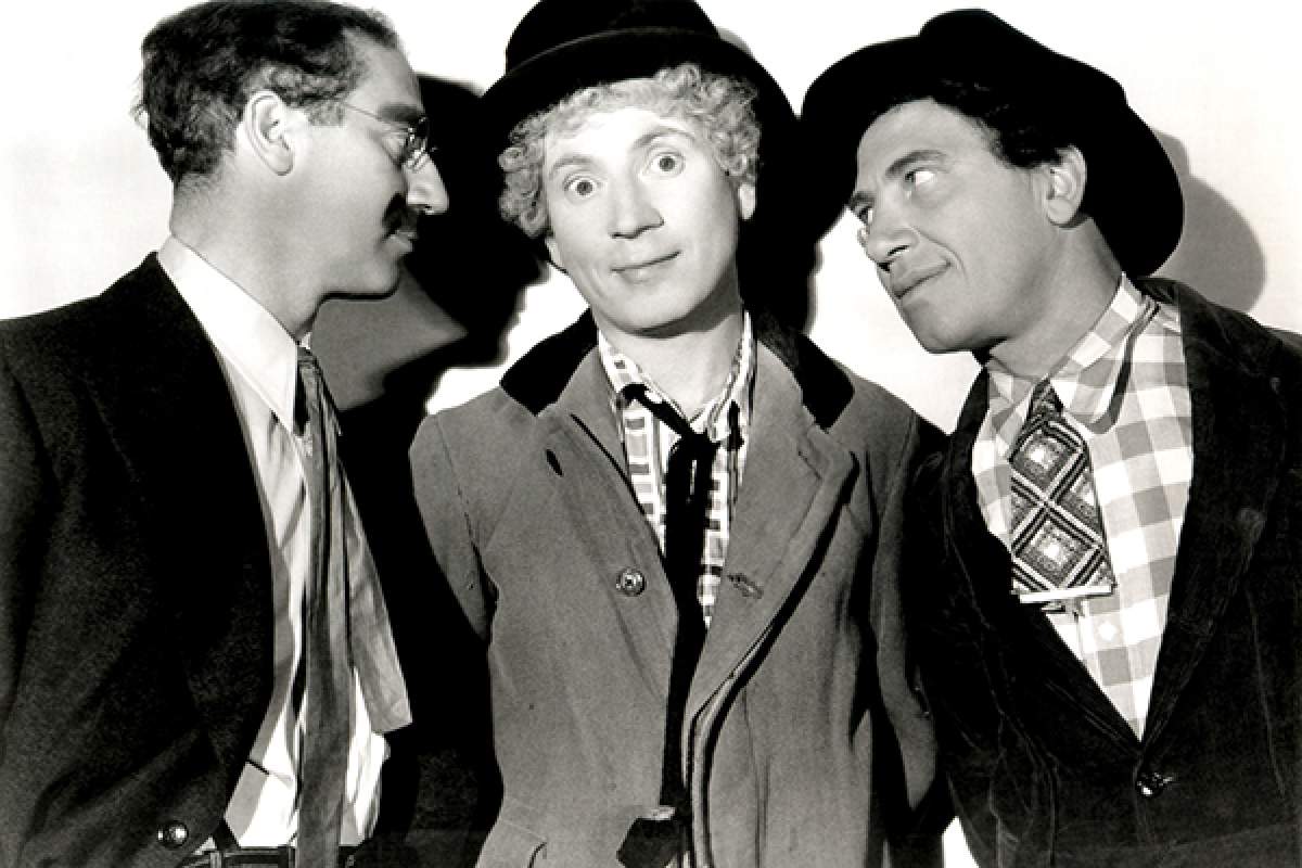 The Marx Brothers. Groucho, Harpo, and Chico