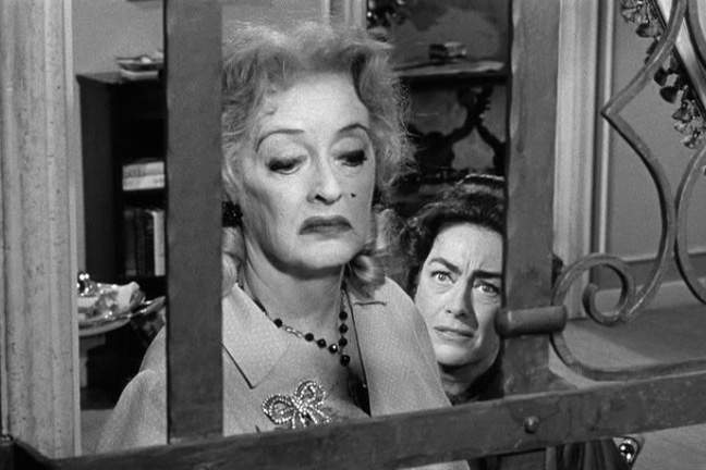 Bette Davis and Joan Crawford in What Ever Happened To Baby Jane?