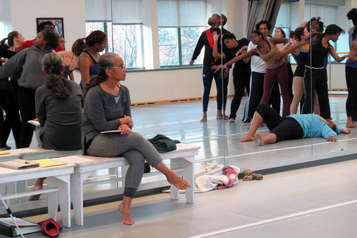 african american dance company rehearsal, iris rosa