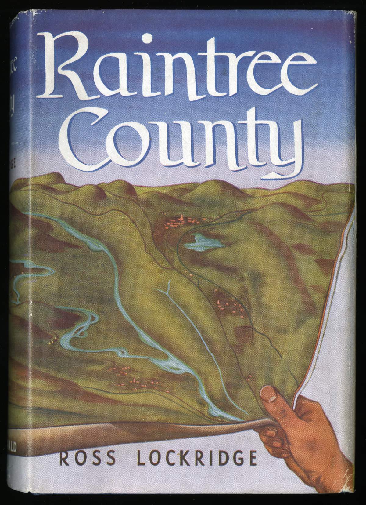 The cover for Ross Lockridge Jr.'s Raintree County