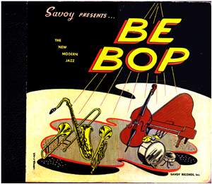 cover of Savoy bebop LP