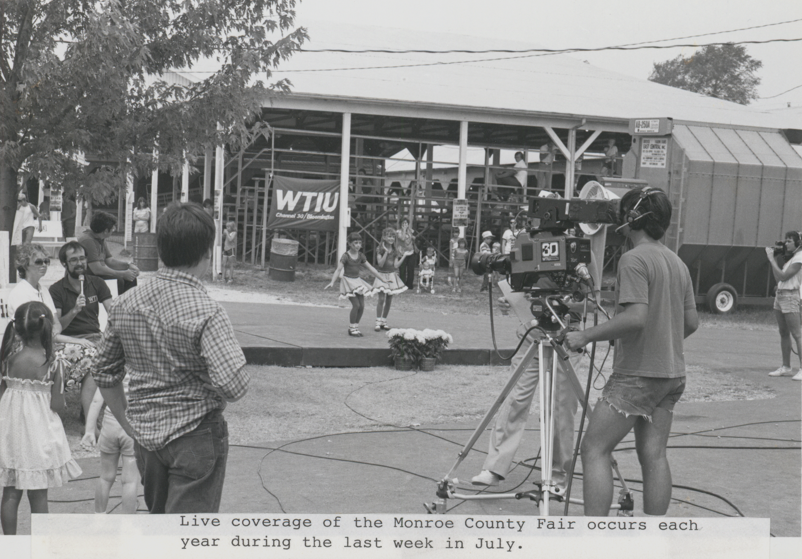WTIU at the 1980 Monroe County Fair