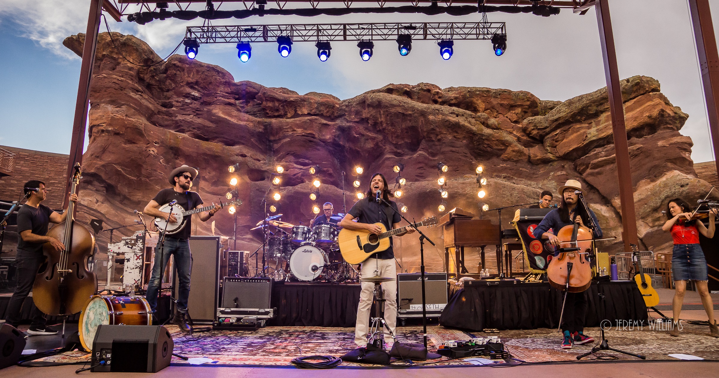 Avett Brothers Red Rocks 2024 Poster Nonah Annabela