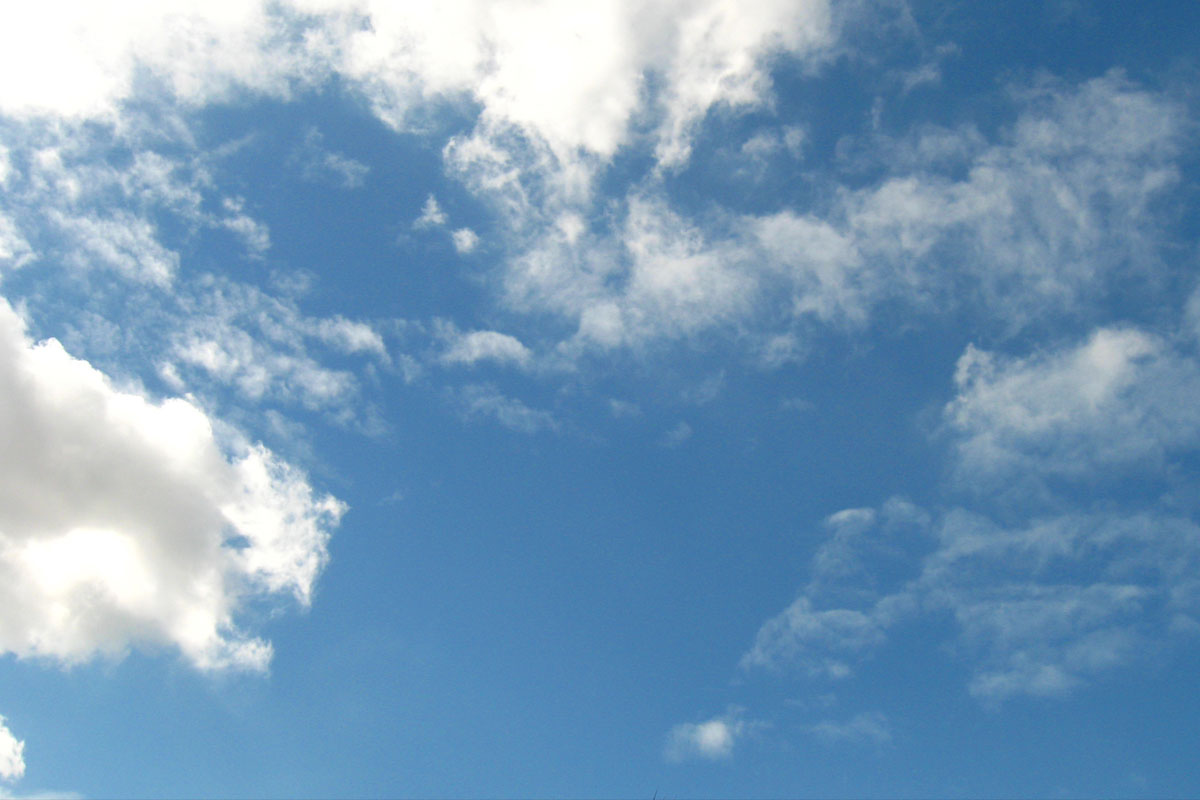 Photo of the sky.