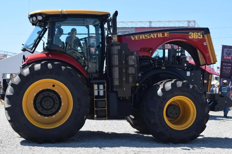 A large tractor