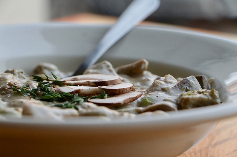 mushroom soup 