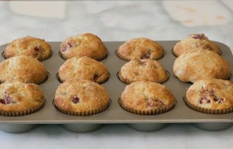 Lemon Raspberry Muffins 
