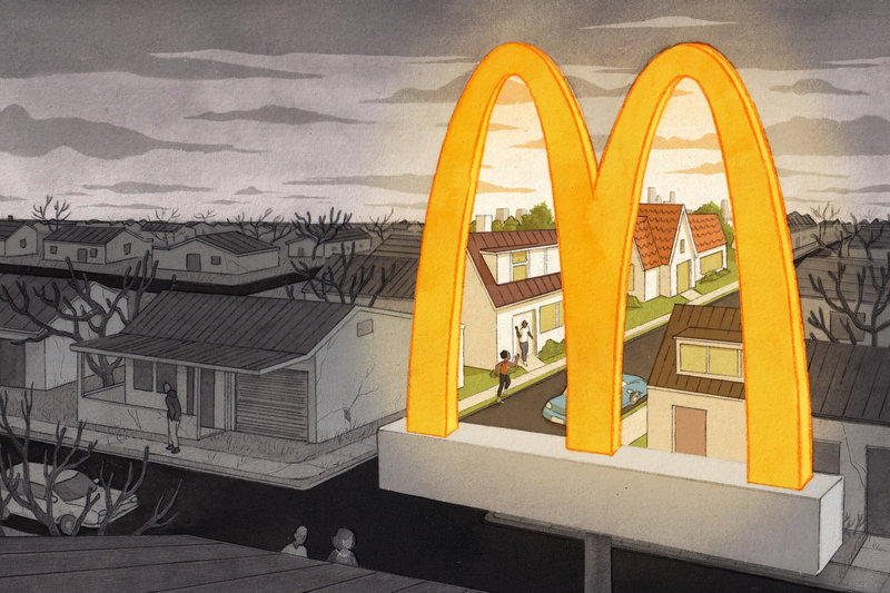 the Golden Arches of McDonalds
