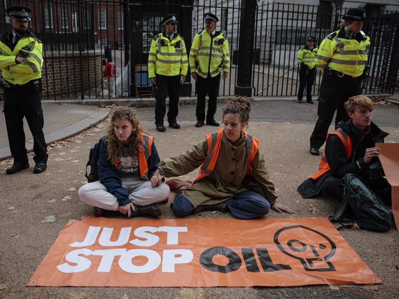 Just Stop Oil protesters