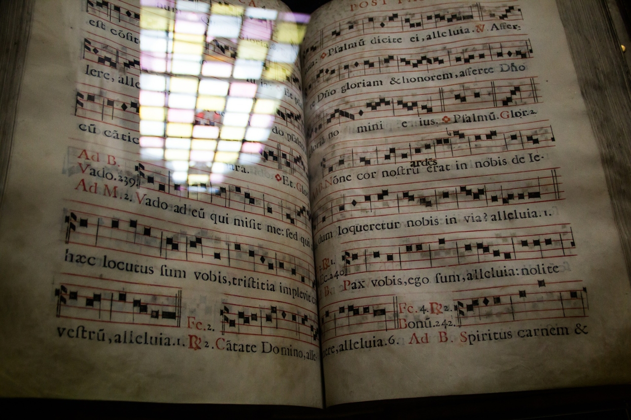 chant manuscript