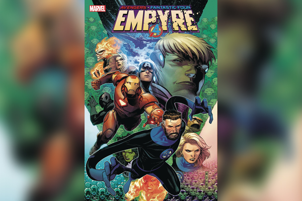 Empyre #1 comic book cover by Jim Cheung