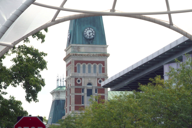 Bartholomew County Courthouse in downtown Columbus