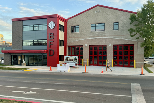 Renovations to the downtown fire station are almost complete.