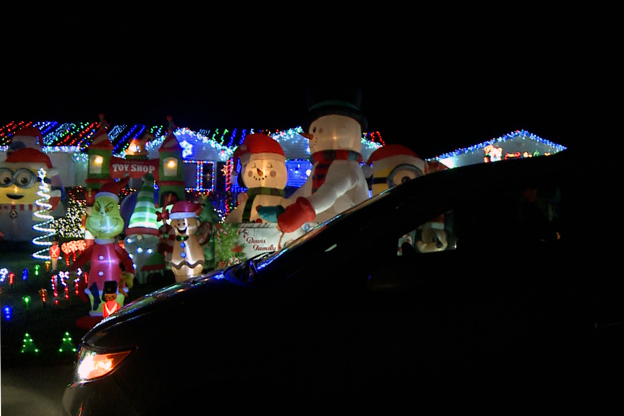 Ellettsville Christmas lights