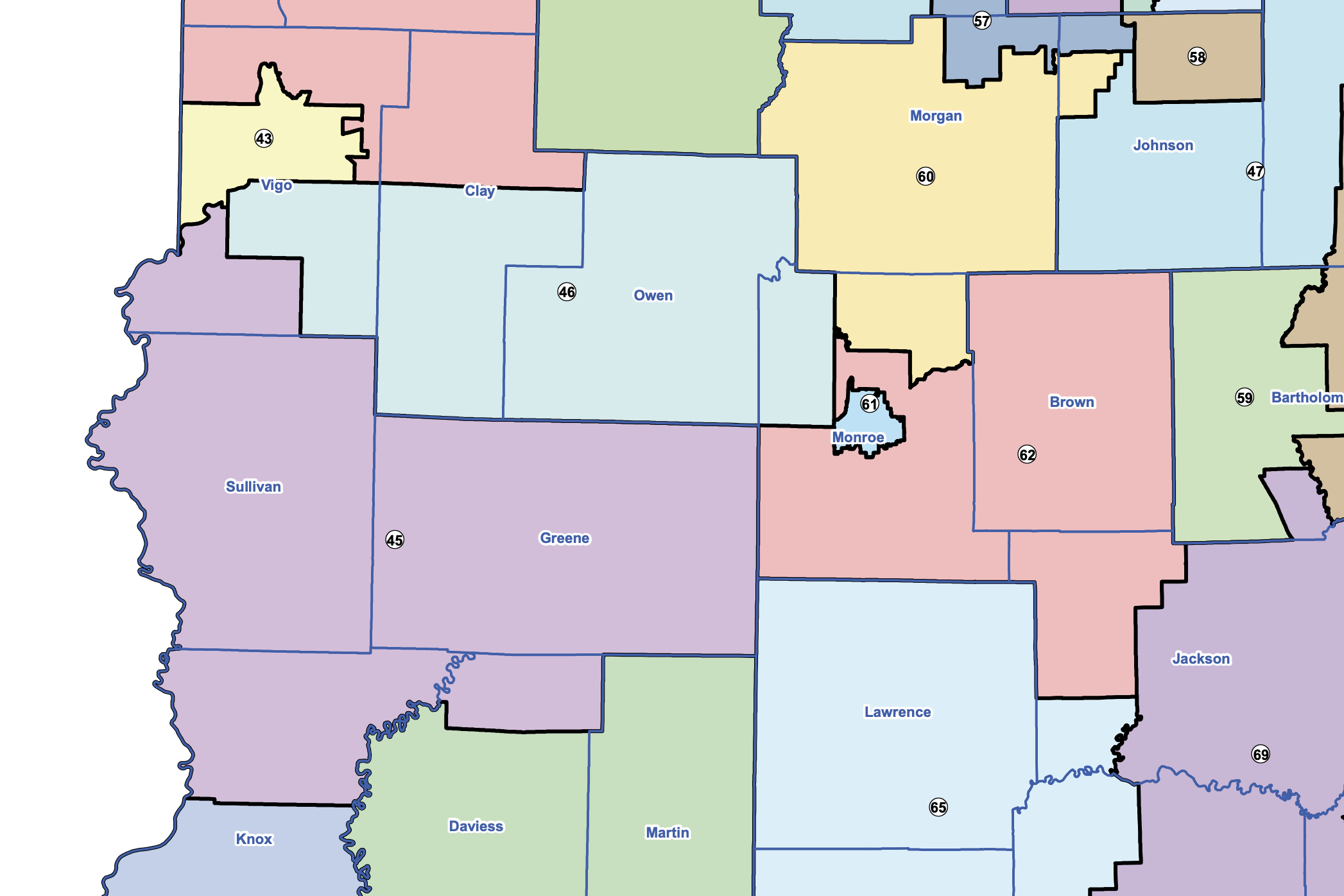 2020 Indiana maps