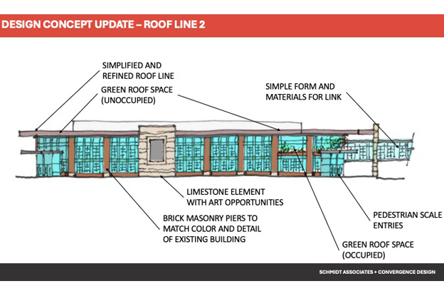 Another design option with more straight-lined look.