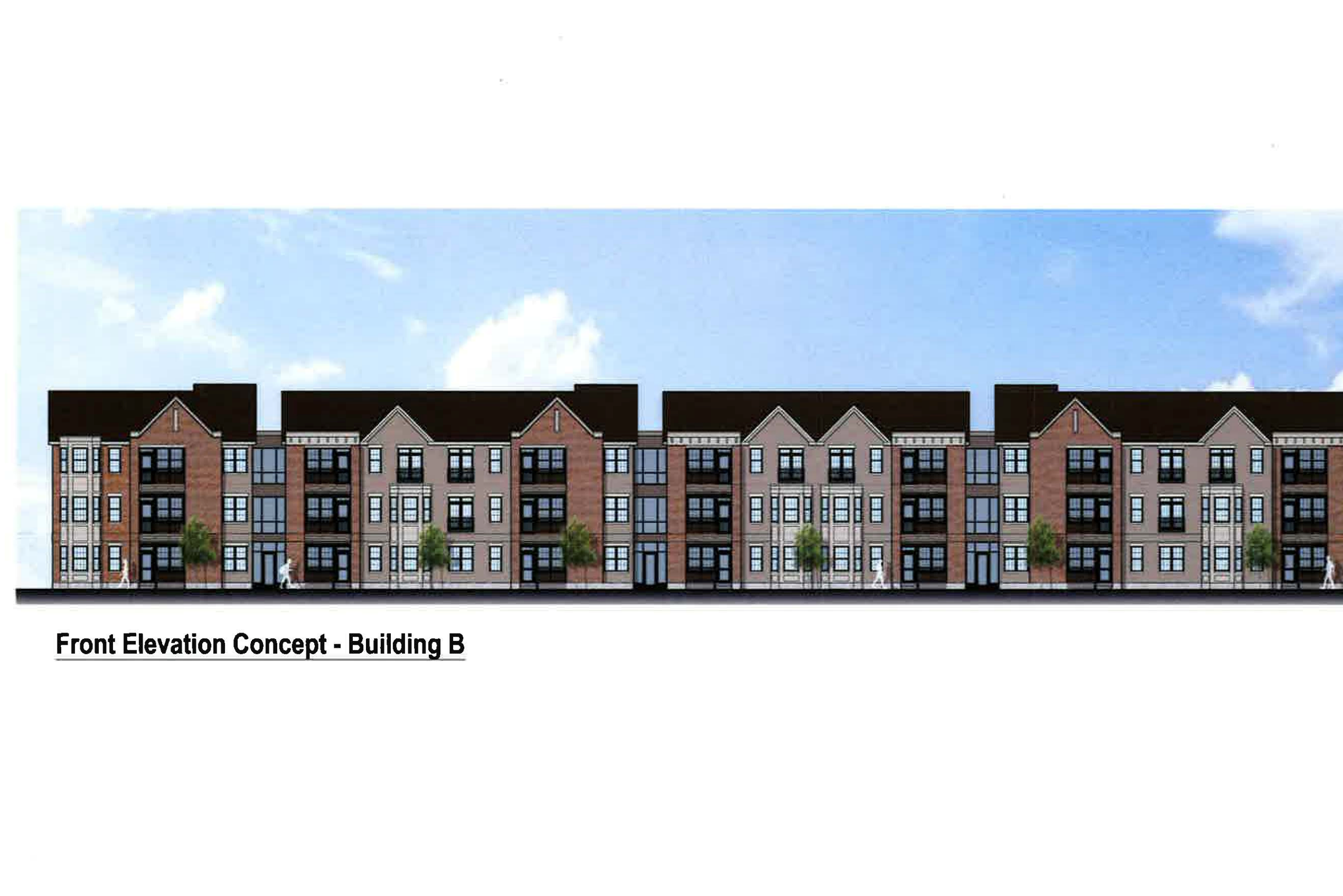 A photo of a potential housing complex in Bloomington at East Third Street and State Road 446.