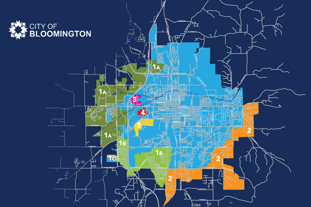 Adopted Bloomington Annexation Areas