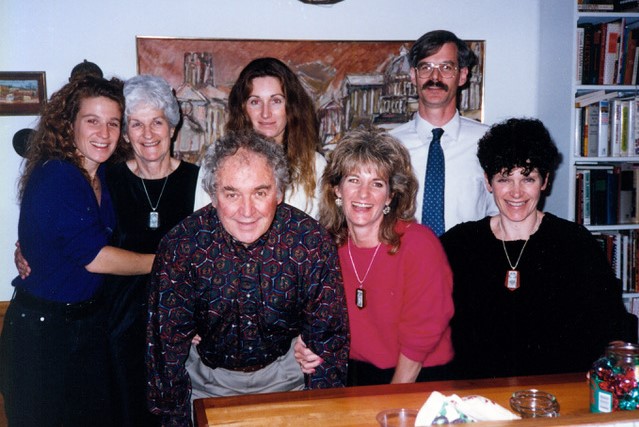 (L-R): Mia, Dorothy, Rudy, Illica, Gina, Rudy Jr. and Valri Pozzatti.