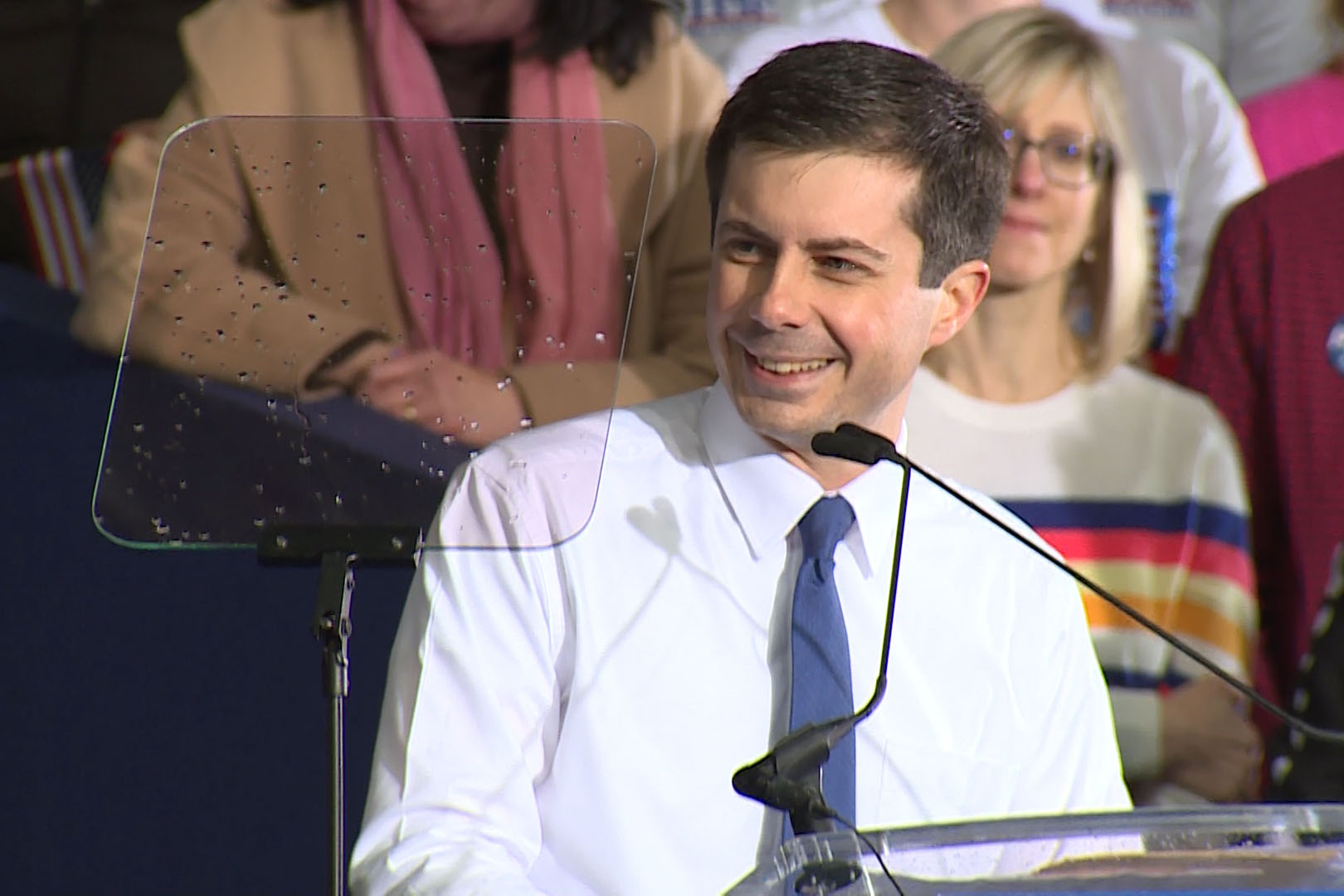 Pete Buttigieg at presidential announcement