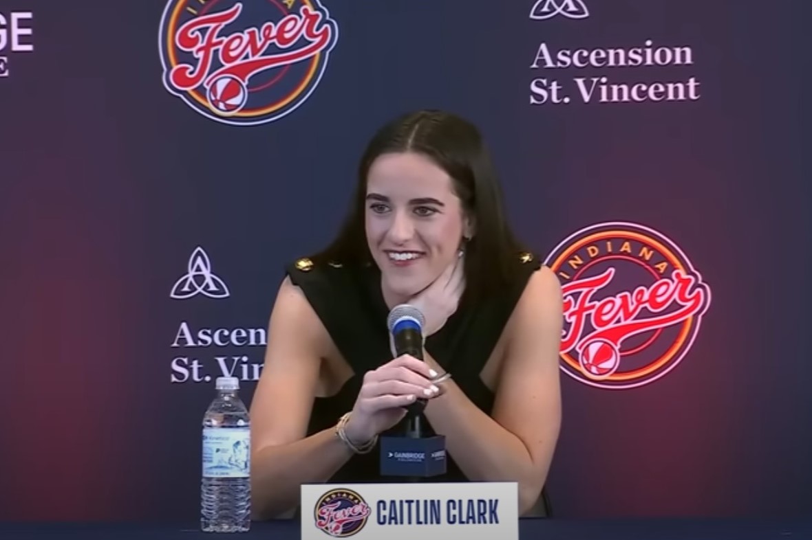 Caitlin Clark looks like a natural as Indiana Fever introduce WNBA's ...