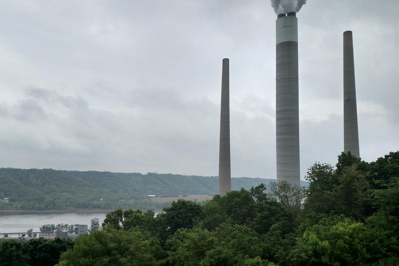 The Clifty Creek Power Plant in Madison, Indiana.