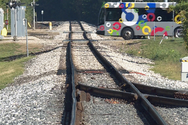 Train Tracks in Columbus