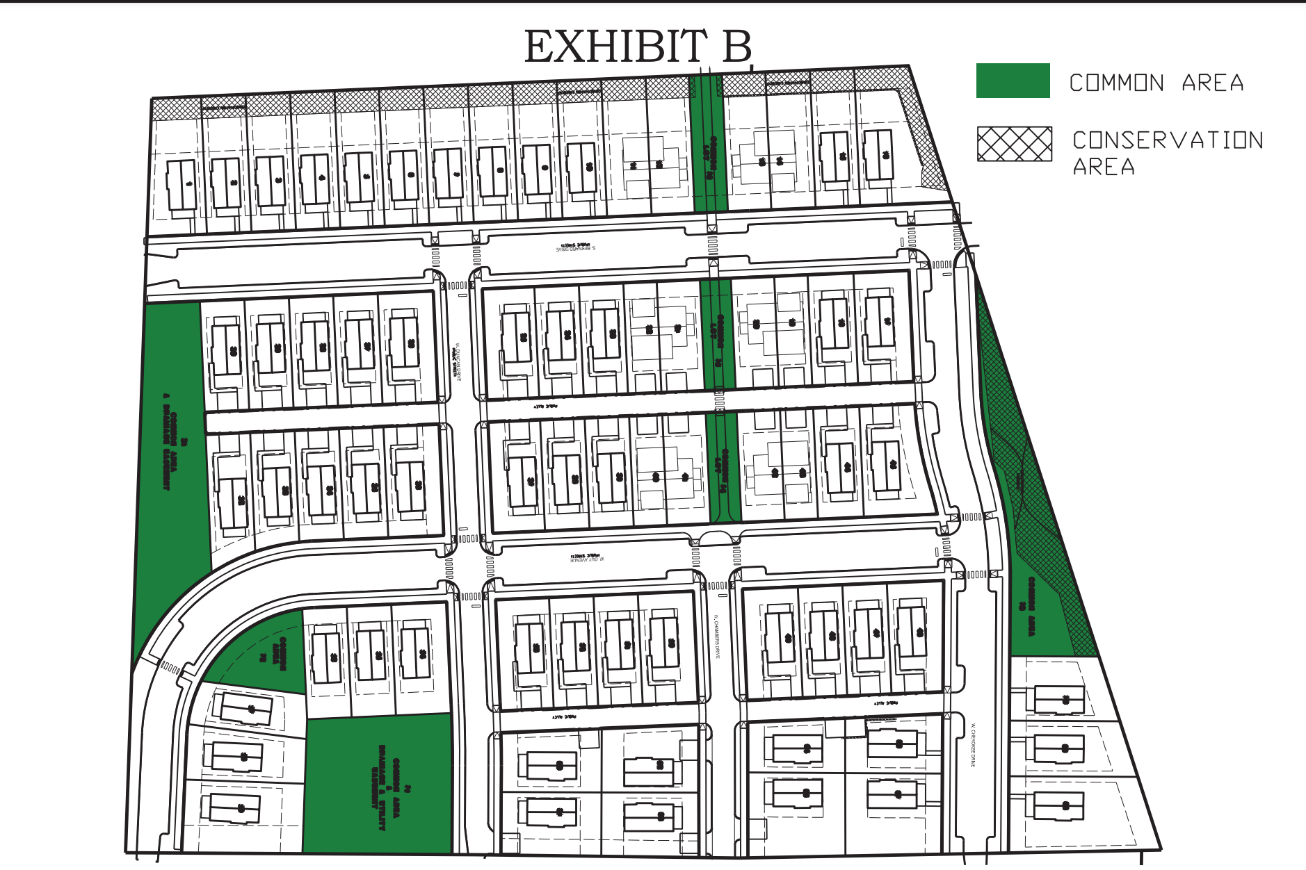 Osage Place development map