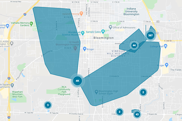 Duke Energy Reporting 4 800 Bloomington Residents Without Power