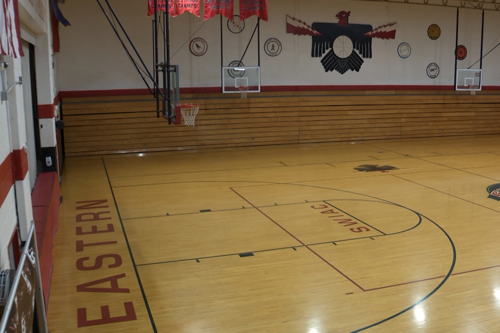 The old Eastern Greene High School gym.