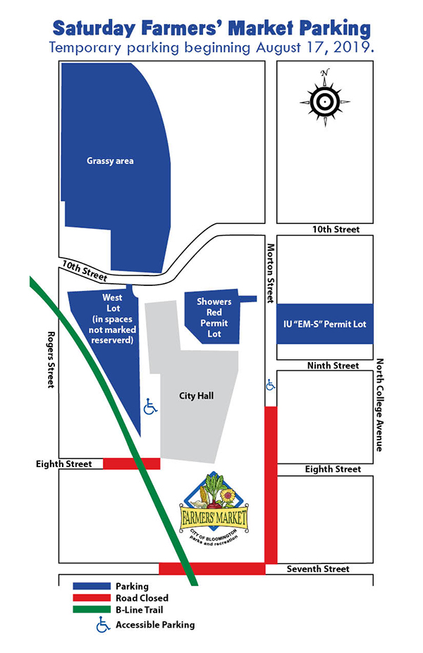 Farmers' Market Parking graphic