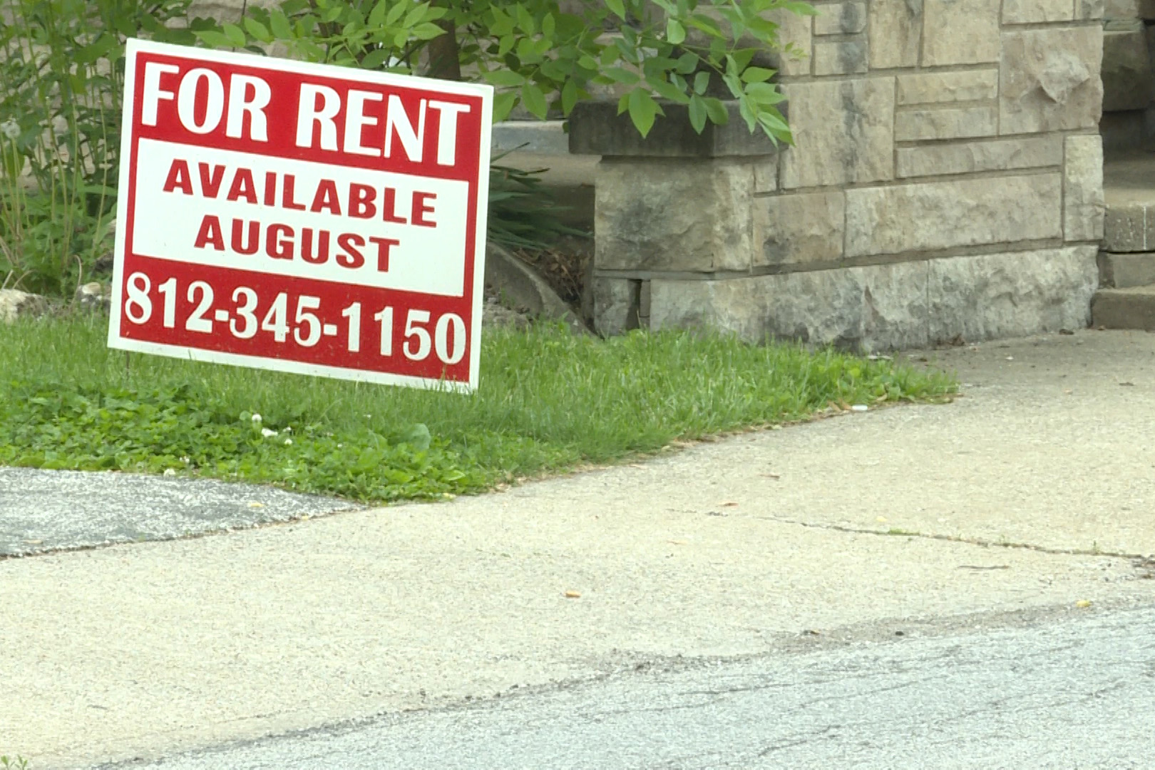 For rent sign