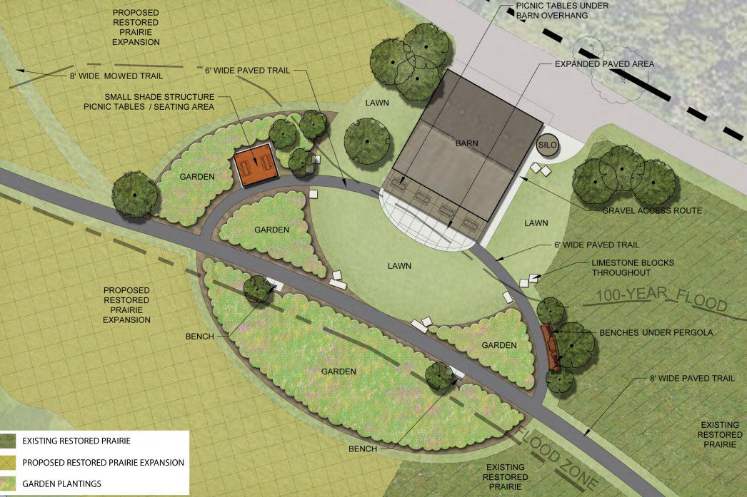 Goat Farm Park plans- barn 