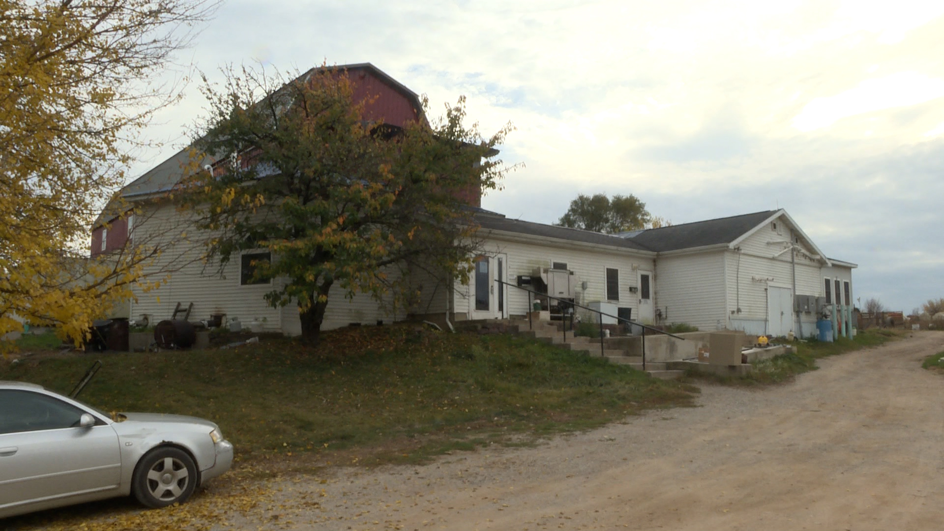 This unassuming building is actually home to a USDA-inspected processing plant at Gunthorp Farms.