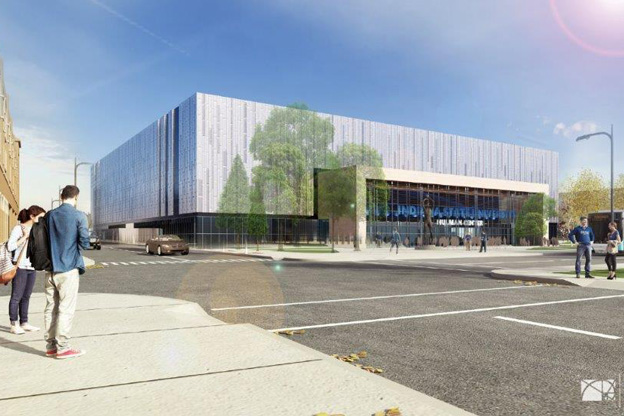 Hulman Center rendering