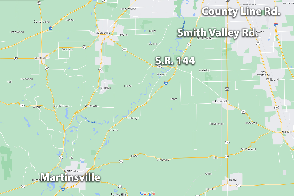 The first traffic signal north of Evansville is now at Smith Valley Road.