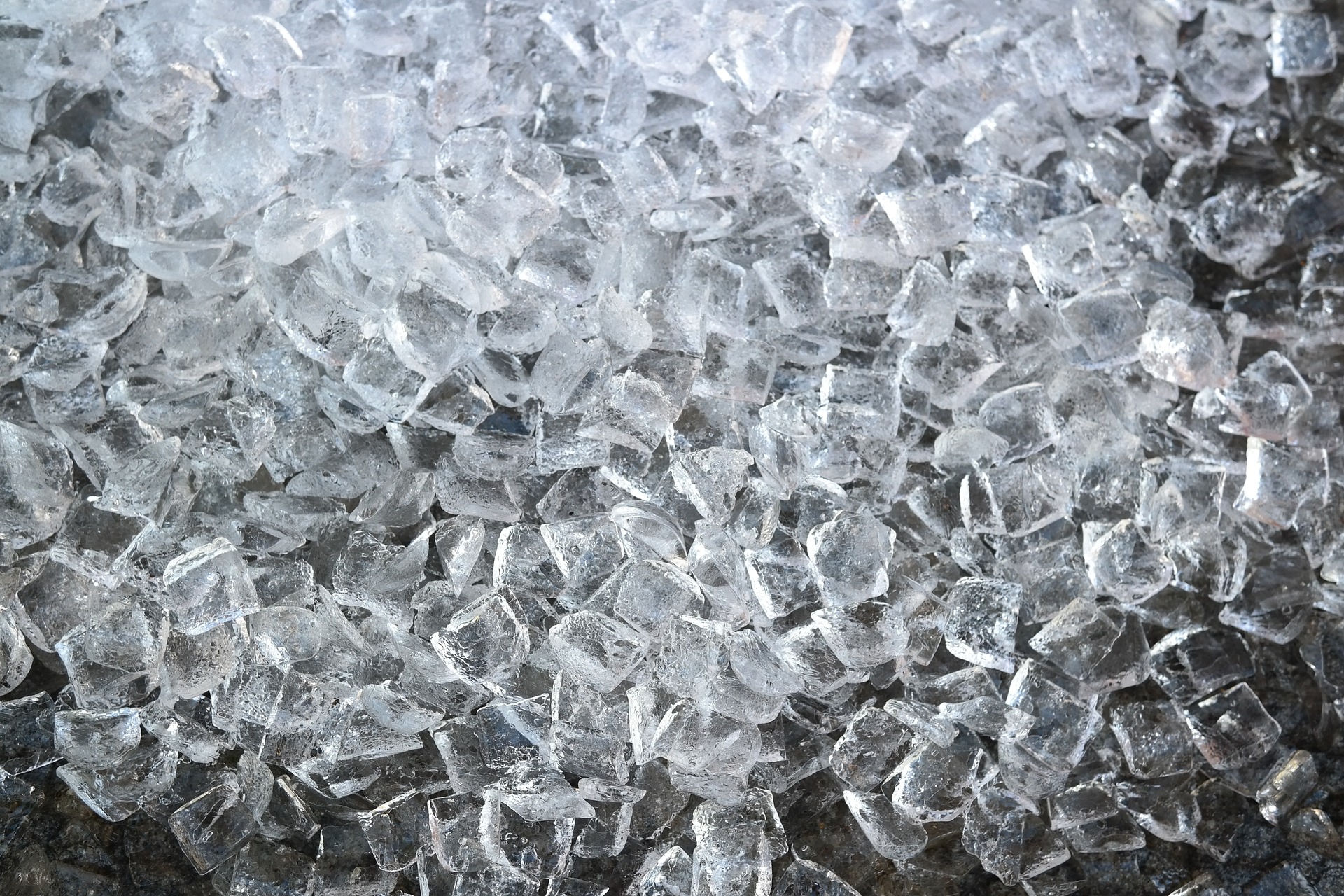 A stock image of ice cubes.