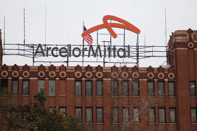 The ArcelorMittal headquarters.