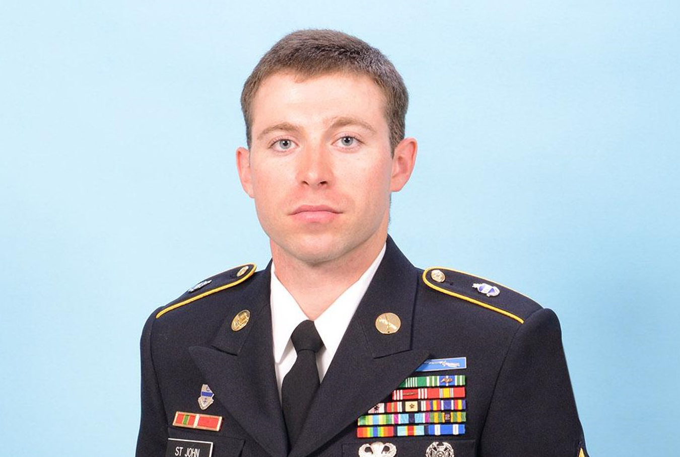 Staff Sgt. Andrew Michael St. John, 29, of Greenwood, Indiana.