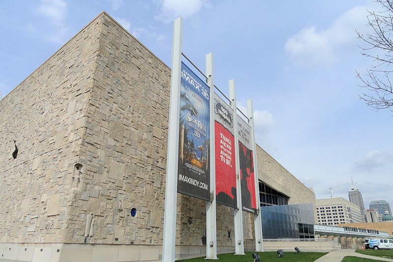 The outside of the Indiana State Museum.