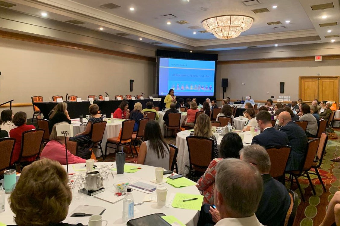 Community Health Network hosted the infant mortality summit in Indianapolis, Aug. 23, 2019.