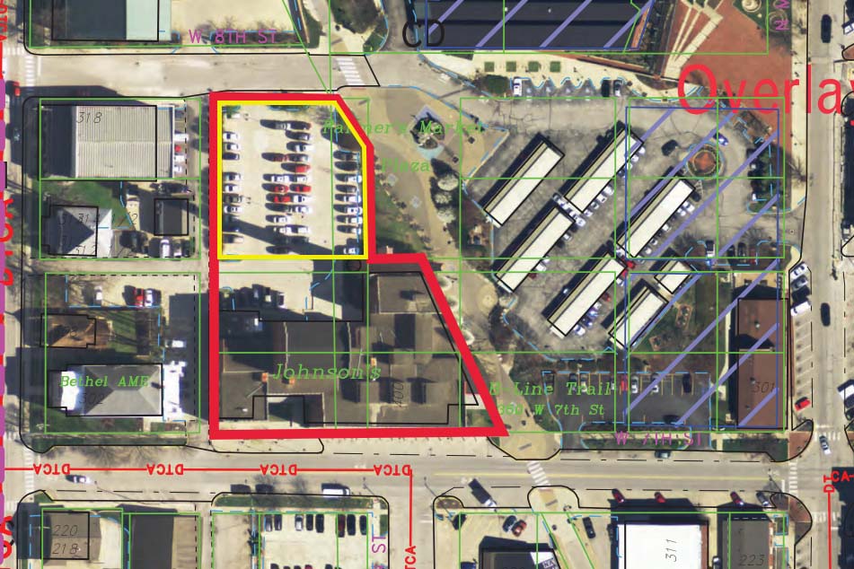 Johnson Creamery zoning map