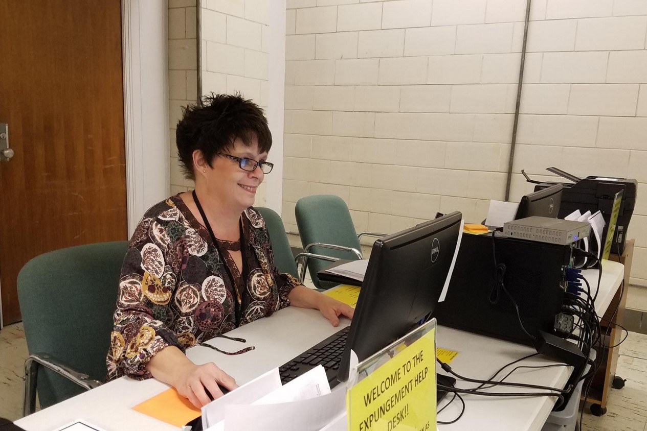 Julie Mennel is the expungement help desk manager for the Neighborhood Christian Legal Clinic in Indianapolis.