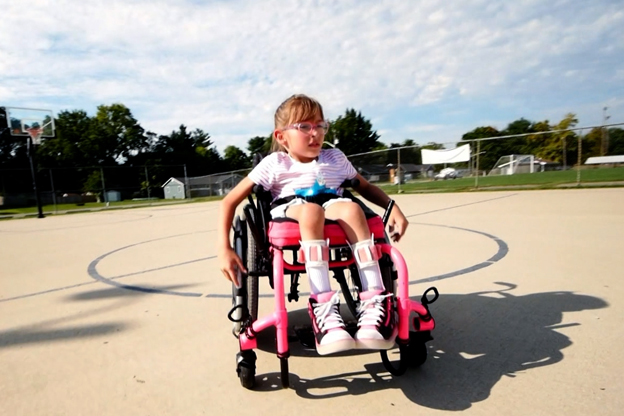 Kaity Hunt is 8 years old and lives in Washington and attends Washington Community Intermediate School just across from Longfellow Park.