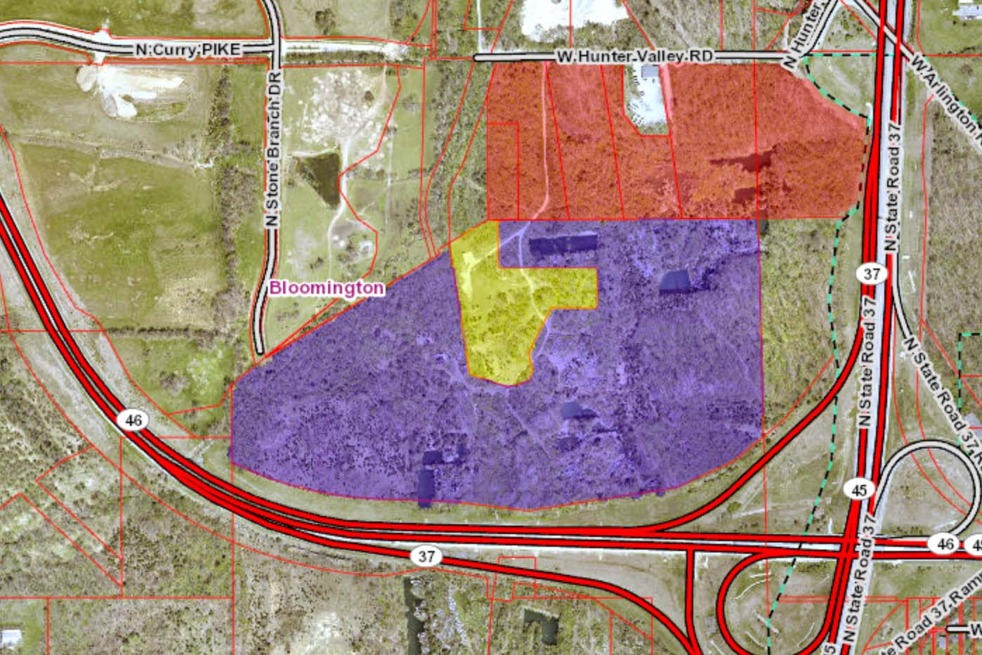 Limestone site map