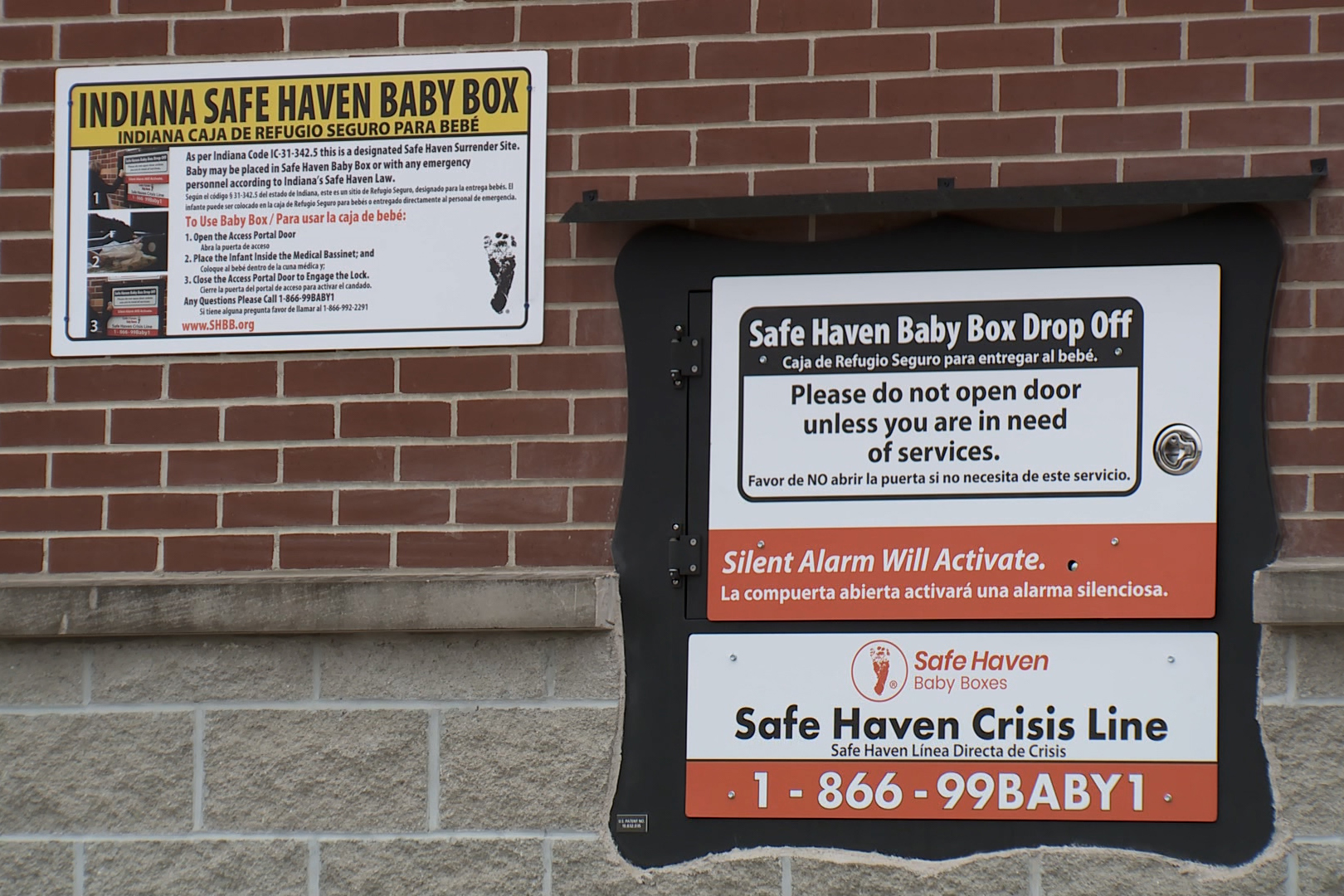 Safe Haven Baby Box unveiled at Linton Fire Department | news - Indiana ...