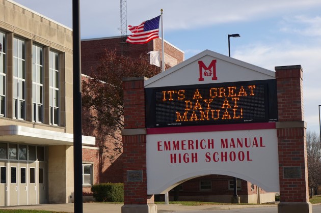Emmerich Manual High School in Indianapolis.