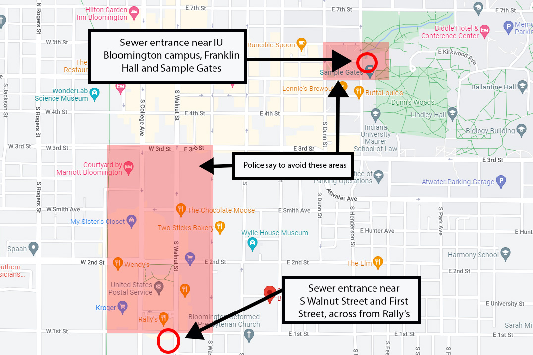 Sewer map