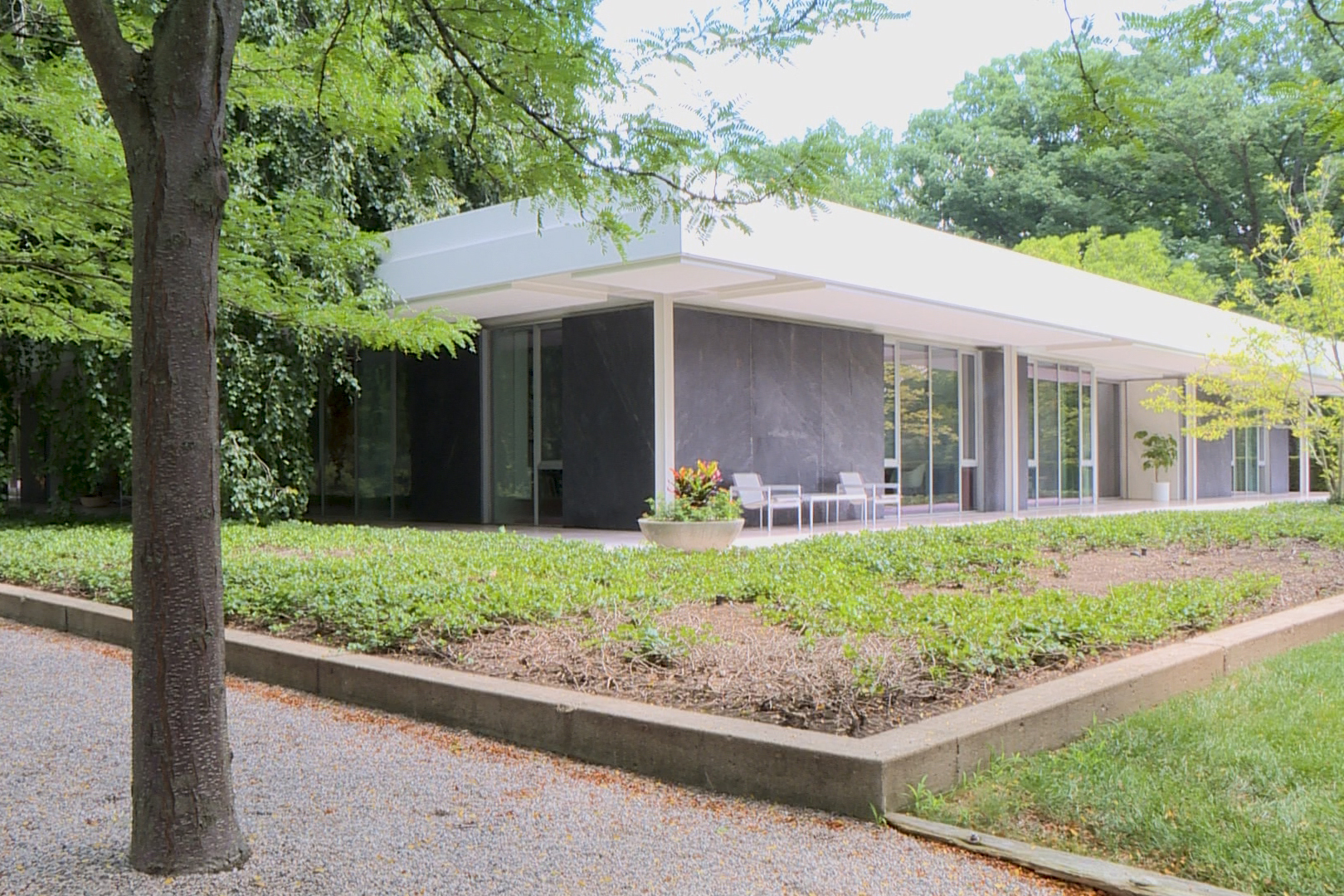 The Famous Miller House and Garden in Columbus, IN